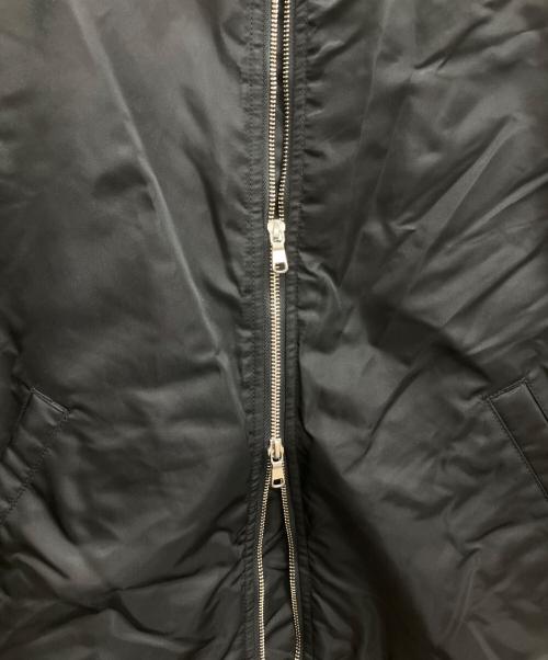 BEAUTY&YOUTH UNITED ARROWS（ビューティーアンドユースユナイテッドアローズ）BEAUTY&YOUTH UNITED ARROWS (ビューティーアンドユースユナイテッドアローズ) AVIREX (アヴィレックス) 別注MA-1ジャケット ブラック サイズ:40の古着・服飾アイテム