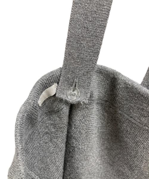 Snidel（スナイデル）Snidel (スナイデル) ラッフルティアードベアニットプルオーバー グレー サイズ:Freeの古着・服飾アイテム