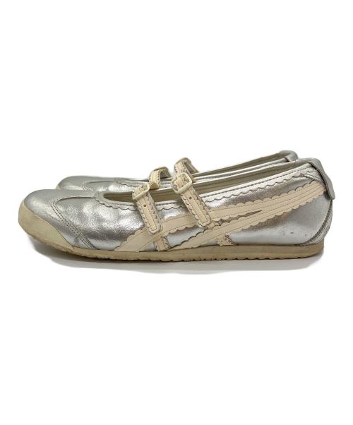 Onitsuka Tiger（オニツカタイガー）Onitsuka Tiger (オニツカタイガー) MEXICO 66 メリージェーン シルバー サイズ:26の古着・服飾アイテム