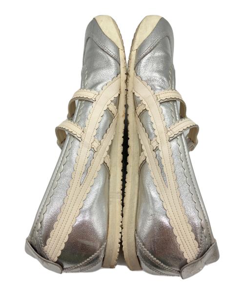 Onitsuka Tiger（オニツカタイガー）Onitsuka Tiger (オニツカタイガー) MEXICO 66 メリージェーン シルバー サイズ:26の古着・服飾アイテム