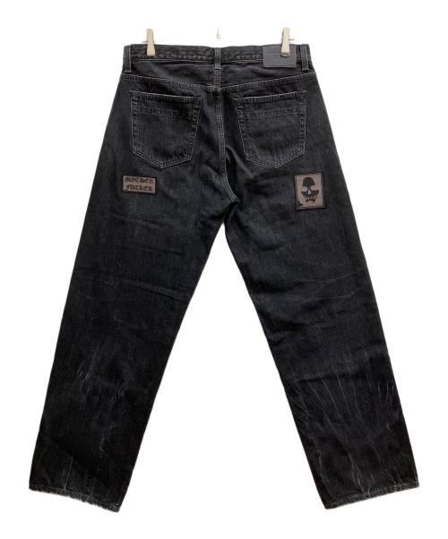 SUPREME（シュプリーム）Supreme (シュプリーム) NUMBER (N)INE (ナンバーナイン) Patches Loose Fit Jean ブラック サイズ:32の古着・服飾アイテム