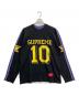Supreme（シュプリーム）の古着「Split L/S Football Top」｜ブラック×パープル