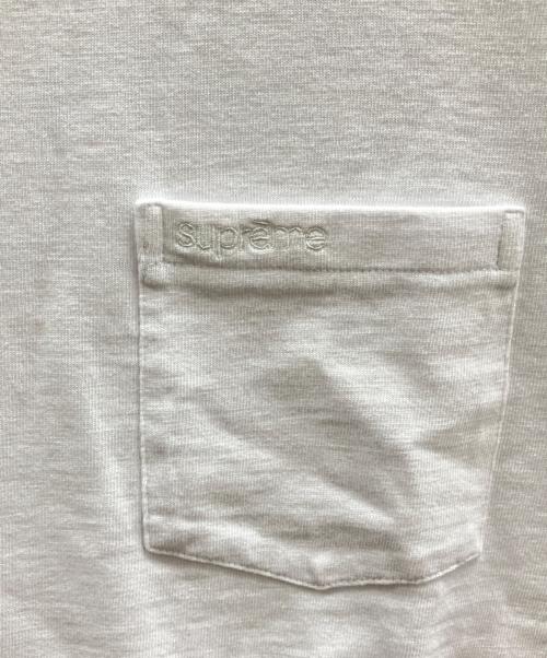 SUPREME（シュプリーム）Supreme (シュプリーム) S/S POCKET TEE ホワイト サイズ:Lの古着・服飾アイテム