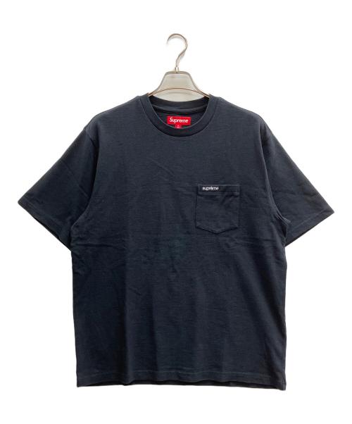 SUPREME（シュプリーム）Supreme (シュプリーム) S/S POCKET TEE ブラック サイズ:Mの古着・服飾アイテム