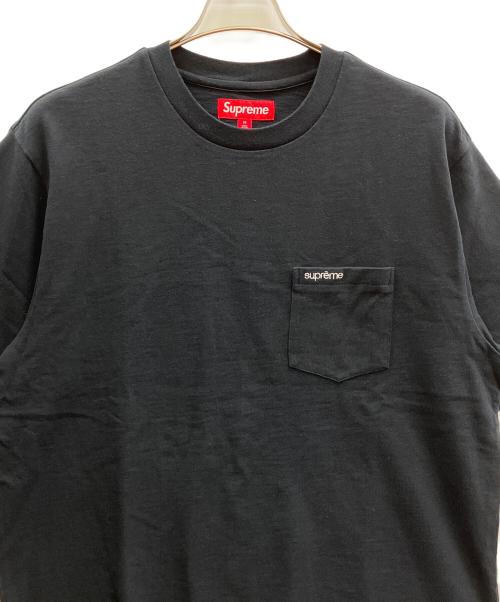 SUPREME（シュプリーム）Supreme (シュプリーム) S/S POCKET TEE ブラック サイズ:Mの古着・服飾アイテム