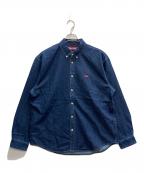 SUPREMEシュプリーム）の古着「Small BOX DENIM SHIRT」｜インディゴ