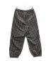 Supreme (シュプリーム) Plaid Warm Up Pant ブラック×グレー サイズ:S：22000円