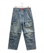 SUPREMEシュプリーム）の古着「Zip-Off Utility Pant」｜インディゴ