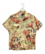 stussyステューシー）の古着「アロハシャツ」｜イエロー
