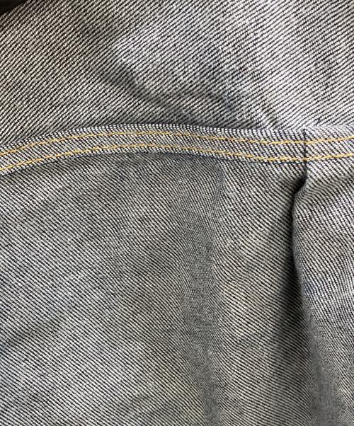 sacai（サカイ）sacai (サカイ) スタンドカラーデニムジャケット ネイビー サイズ:3の古着・服飾アイテム