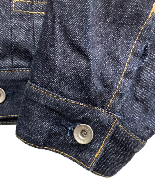 sacai（サカイ）sacai (サカイ) スタンドカラーデニムジャケット ネイビー サイズ:3の古着・服飾アイテム