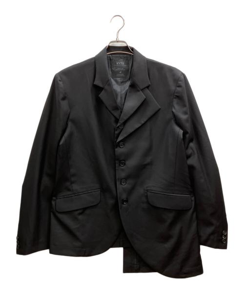 s'yte（サイト）s'yte (サイト) T/W GABARDINE JACKET WITH DOUBLE-TAILORED LEFT FRONT ブラック サイズ:3の古着・服飾アイテム
