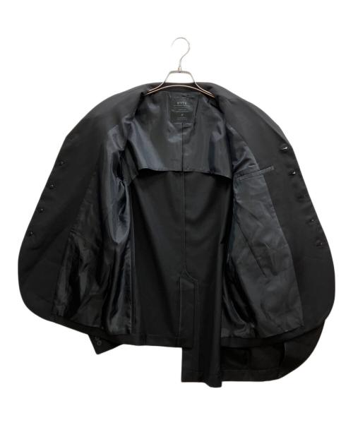 s'yte（サイト）s'yte (サイト) T/W GABARDINE JACKET WITH DOUBLE-TAILORED LEFT FRONT ブラック サイズ:3の古着・服飾アイテム