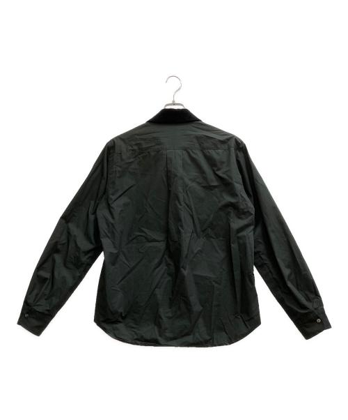 sacai（サカイ）sacai (サカイ) リバーシブルシャツジャケット グレー サイズ:1の古着・服飾アイテム