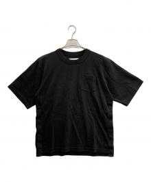 sacai（サカイ）の古着「Studs Pocket Tee」｜ブラック