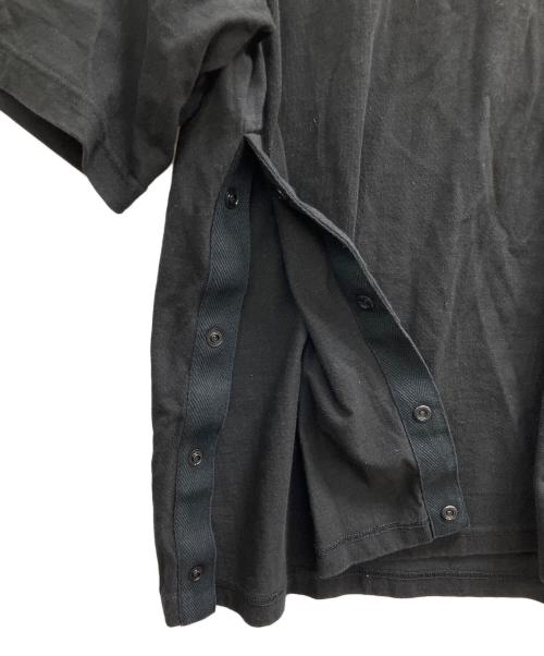 sacai（サカイ）sacai (サカイ) Studs Pocket Tee ブラック サイズ:2の古着・服飾アイテム