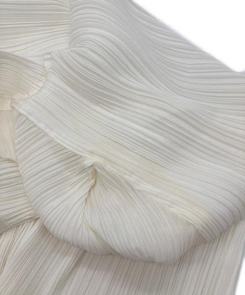 PLEATS PLEASE（プリーツプリーズ）PLEATS PLEASE (プリーツプリーズ) プリーツパーカー ホワイト サイズ:3の古着・服飾アイテム