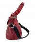 AVIREX (アヴィレックス) VARSITY LEATHER MINI TOTE BAG レッド：12000円