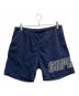 SUPREME（シュプリーム）の古着「Logo applique water shorts」｜ブルー