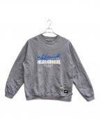 Yohji Yamamoto pour homme×N.HOOLYWOODヨウジヤマモト プールオム×エヌ ハリウッド）の古着「NH SWEAT SHIRT LS」｜グレー