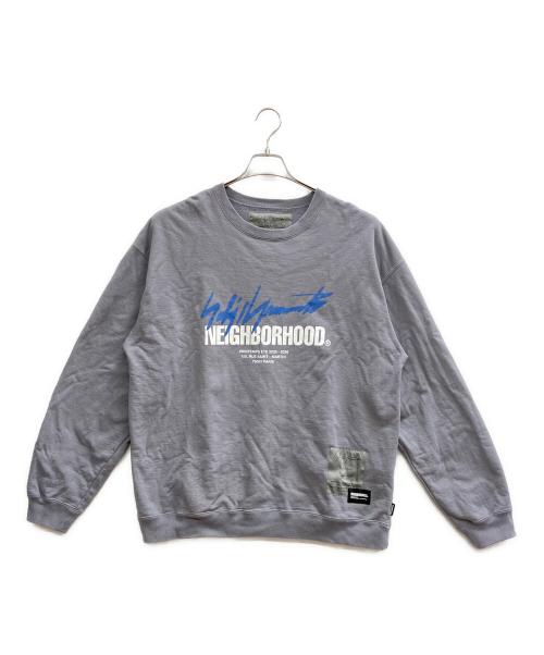 Yohji Yamamoto pour homme（ヨウジヤマモト プールオム）Yohji Yamamoto pour homme (ヨウジヤマモト プールオム) N.HOOLYWOOD (エヌ ハリウッド) NH SWEAT SHIRT LS グレー サイズ:XLの古着・服飾アイテム