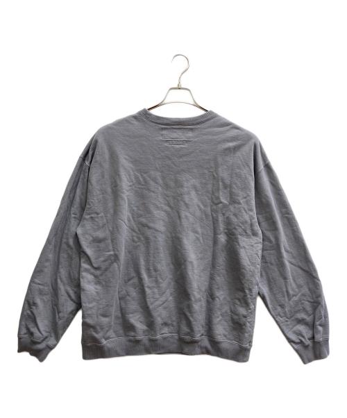 Yohji Yamamoto pour homme（ヨウジヤマモト プールオム）Yohji Yamamoto pour homme (ヨウジヤマモト プールオム) N.HOOLYWOOD (エヌ ハリウッド) NH SWEAT SHIRT LS グレー サイズ:XLの古着・服飾アイテム