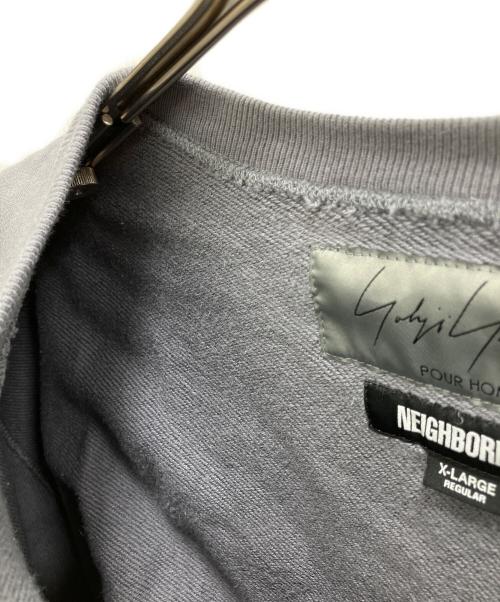 Yohji Yamamoto pour homme（ヨウジヤマモト プールオム）Yohji Yamamoto pour homme (ヨウジヤマモト プールオム) N.HOOLYWOOD (エヌ ハリウッド) NH SWEAT SHIRT LS グレー サイズ:XLの古着・服飾アイテム