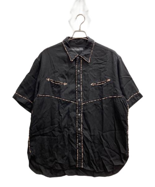 WACKO MARIA（ワコマリア）WACKO MARIA (ワコマリア) WESTERN SHIRT S/S ブラック サイズ:Lの古着・服飾アイテム