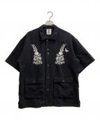 TENBOXテンボックス）の古着「San Antonino shirt」｜ブラック