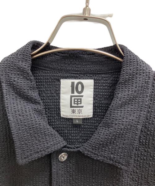 TENBOX（テンボックス）TENBOX (テンボックス) San Antonino shirt ブラック サイズ:Lの古着・服飾アイテム