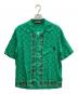 Palm Angels（パーム エンジェルス）の古着「PAISLEY BOWLING SHIRT」｜グリーン
