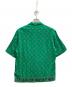 中古・古着 Palm Angels (パーム エンジェルス) PAISLEY BOWLING SHIRT グリーン サイズ:48：16000円