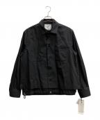 sacaiサカイ）の古着「Poplin Shirt」｜ブラック