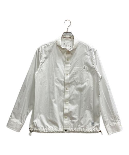 sacai（サカイ）sacai (サカイ) Cotton Poplin Shirt ホワイト サイズ:2の古着・服飾アイテム