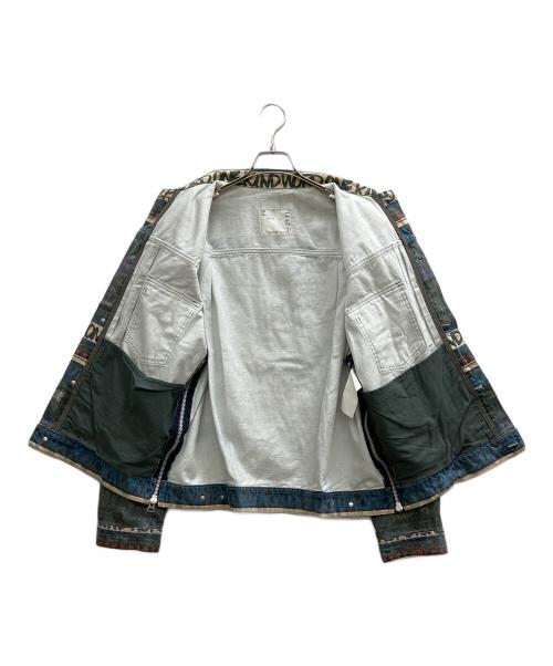 sacai（サカイ）sacai (サカイ) Eric Haze Denim Blouson グリーン サイズ:2の古着・服飾アイテム