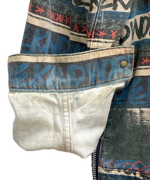 sacai（サカイ）sacai (サカイ) Eric Haze Denim Blouson グリーン サイズ:2の古着・服飾アイテム