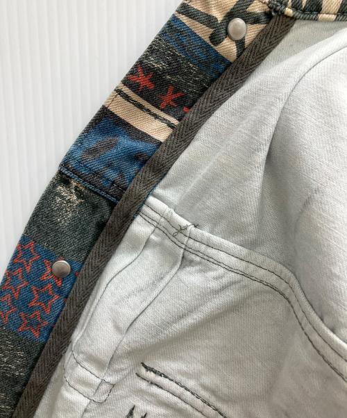 sacai（サカイ）sacai (サカイ) Eric Haze Denim Blouson グリーン サイズ:2の古着・服飾アイテム