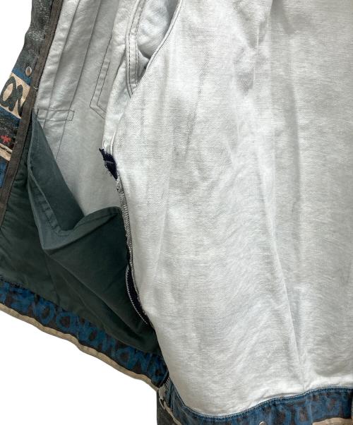 sacai（サカイ）sacai (サカイ) Eric Haze Denim Blouson グリーン サイズ:2の古着・服飾アイテム