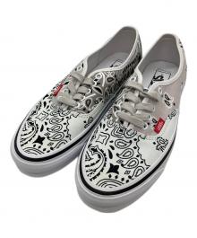 VANS×BEDWIN &THE HEARTBREAKERS（ヴァンズ×ベドウィンアンドザ ハートブレイカーズ）の古着「OG Authentic LX」｜ホワイト×グレー