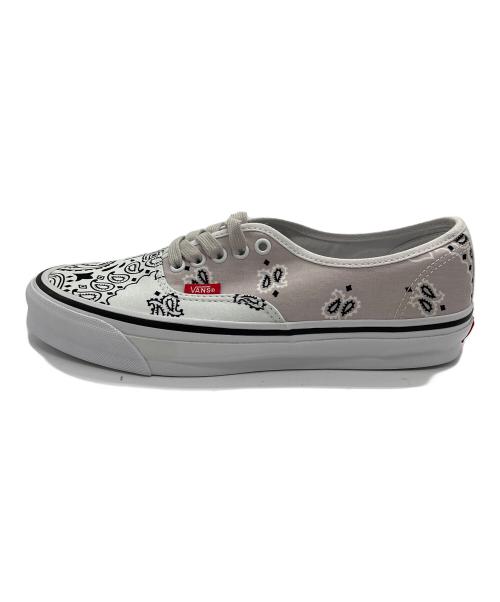 VANS（ヴァンズ）VANS (ヴァンズ) BEDWIN &THE HEARTBREAKERS (ベドウィンアンドザ ハートブレイカーズ) OG Authentic LX ホワイト×グレー サイズ:27の古着・服飾アイテム