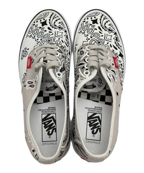 VANS（ヴァンズ）VANS (ヴァンズ) BEDWIN &THE HEARTBREAKERS (ベドウィンアンドザ ハートブレイカーズ) OG Authentic LX ホワイト×グレー サイズ:27の古着・服飾アイテム