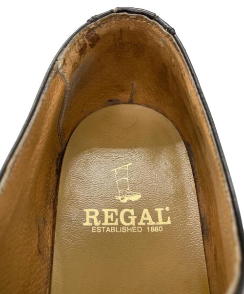 REGAL（リーガル）REGAL (リーガル) ウィングチップシューズ ブラック サイズ:25の古着・服飾アイテム