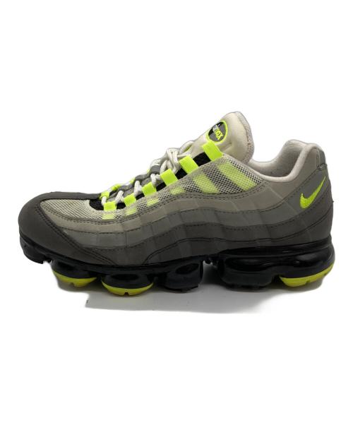 NIKE（ナイキ）NIKE (ナイキ) AIR VAPORMAX 95 NEON ブラック×グレー サイズ:27の古着・服飾アイテム