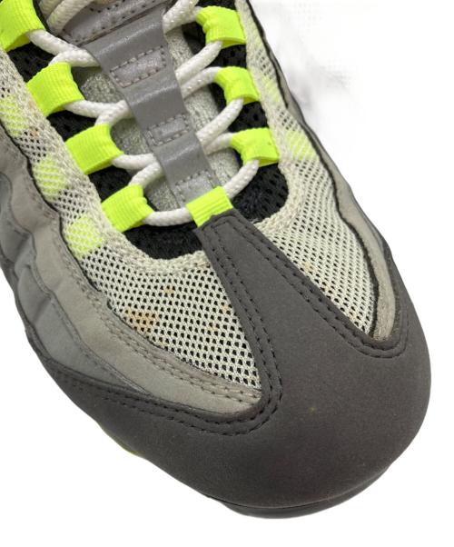 NIKE（ナイキ）NIKE (ナイキ) AIR VAPORMAX 95 NEON ブラック×グレー サイズ:27の古着・服飾アイテム