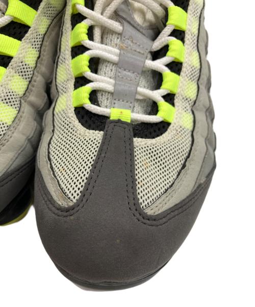 NIKE（ナイキ）NIKE (ナイキ) AIR VAPORMAX 95 NEON ブラック×グレー サイズ:27の古着・服飾アイテム