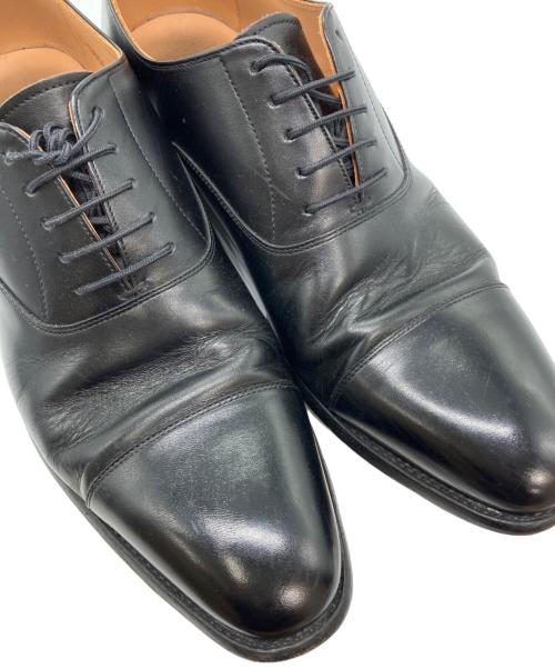 SCOTCH GRAIN（スコッチグレイン）SCOTCH GRAIN (スコッチグレイン) ストレートチップシューズ ブラック サイズ:26の古着・服飾アイテム