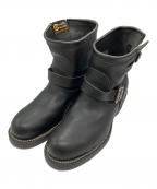 CHIPPEWAチペワ）の古着「7’’ STEEL TOE ENGINEER」｜ブラック