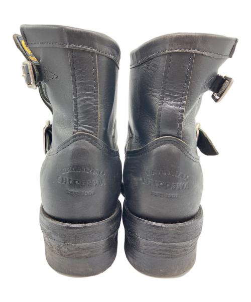 CHIPPEWA（チペワ）CHIPPEWA (チペワ) 7’’ STEEL TOE ENGINEER ブラック サイズ:26の古着・服飾アイテム