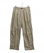 Schottショット）の古着「LINEN TROUSERS」｜ベージュ