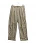 Schott（ショット）の古着「LINEN TROUSERS」｜ベージュ